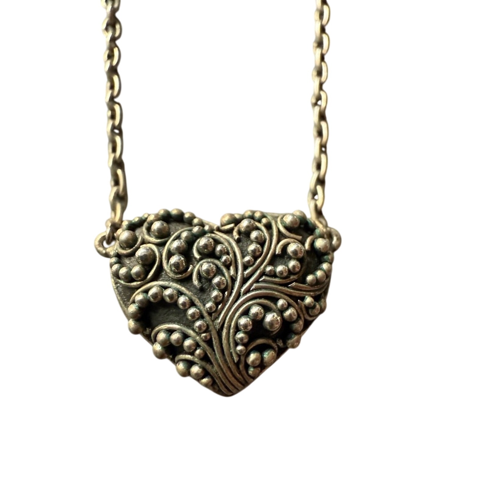 Lois Hill Heart Pendant 925 Sterling Silver Necklace Lois Hill Heart Pendant 925 Sterling Silver Necklace